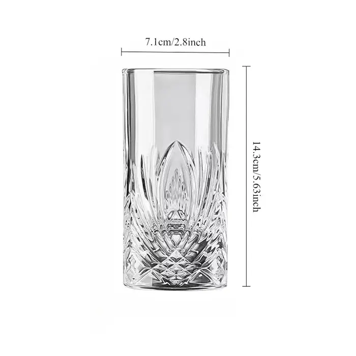 Verre à cocktail créatif