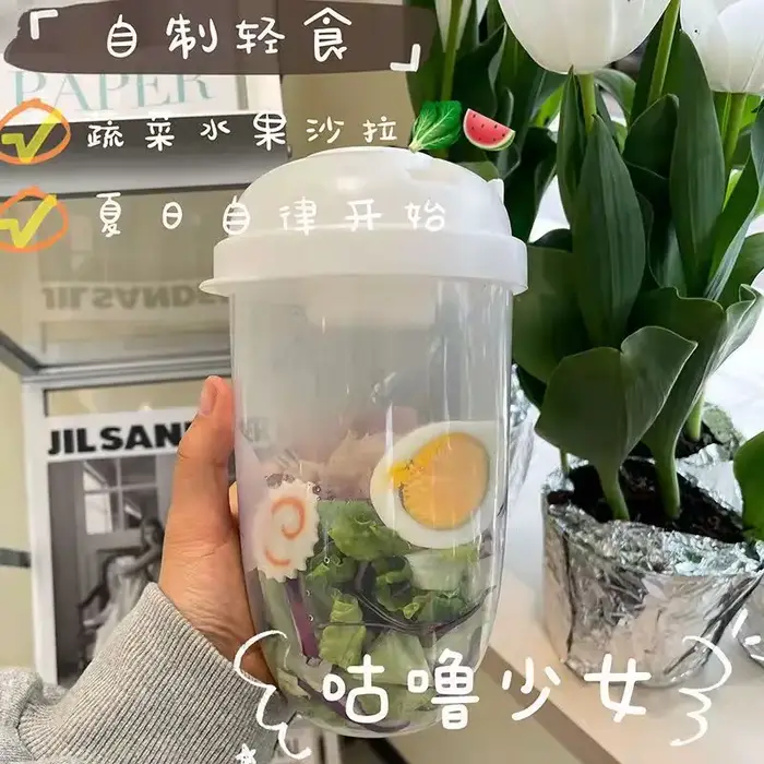 Tasse à salade Portable 1L