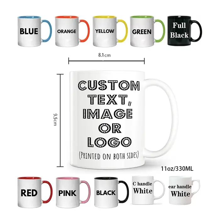 Tasse personnalisée avec votre photo