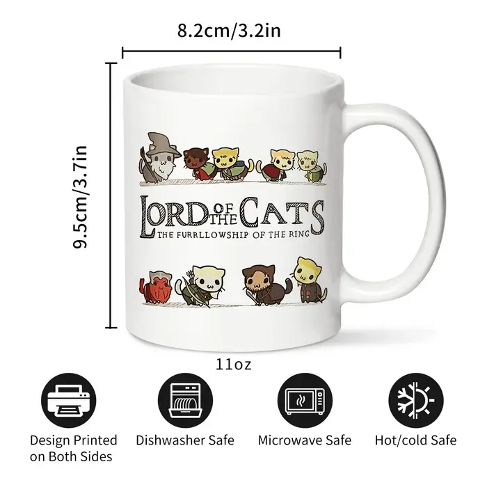 Tasse à café Lord Of The Cats Anime
