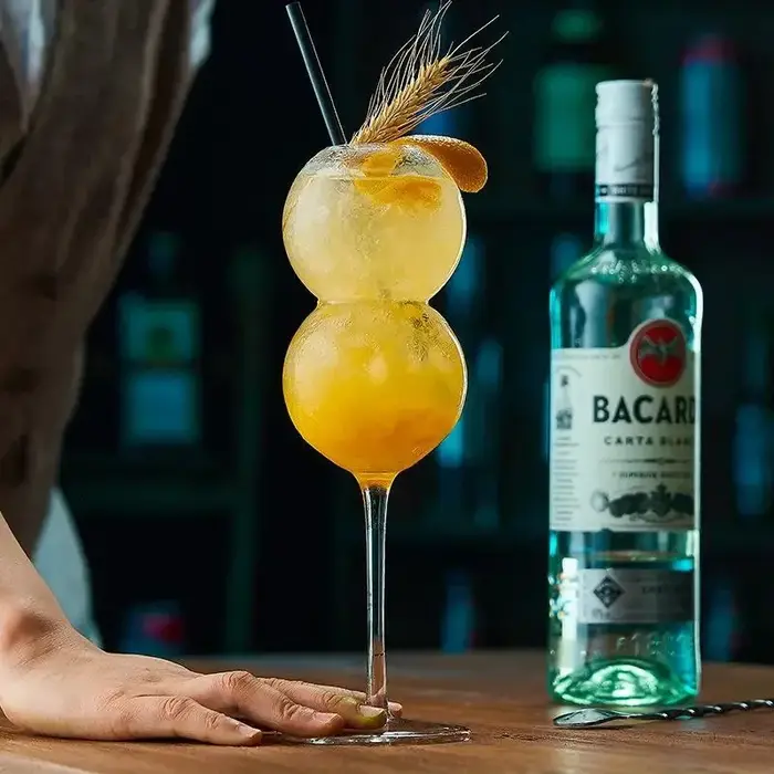 Verre à Cocktail boule à bulles