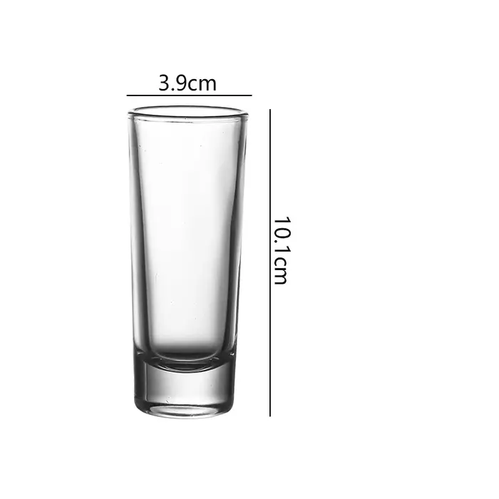 Verre à Shot à fond épais 30ml/60ml