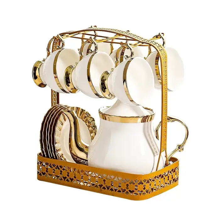 Ensemble de tasses à café en céramique de Style européen moderne-tasses