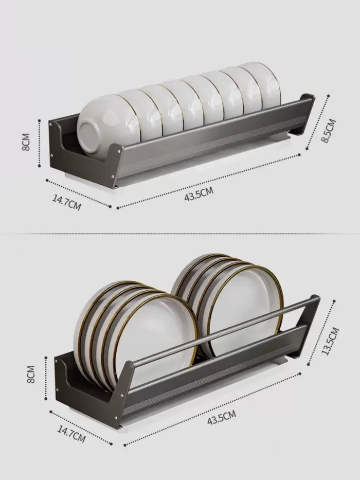 Étagère de séchage pour assiettes et bols