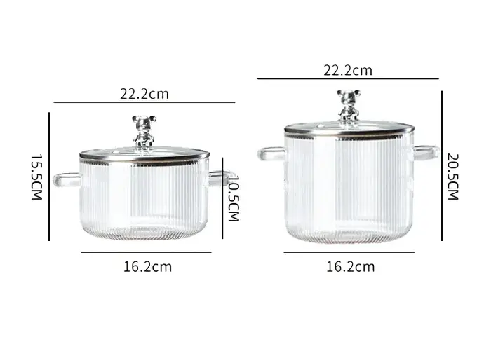 Grand bol à soupe domestique