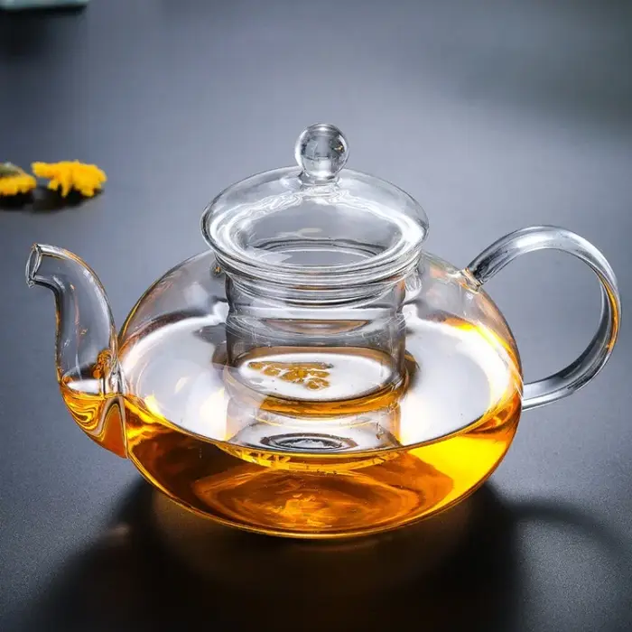 Théière en verre Transparent 400/600/800/1000ML