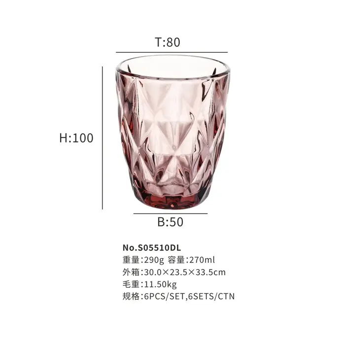Verre à eau pour jus, bière, thé, lait, vin, verres à boire pour les clics froids, fête d'amis et de