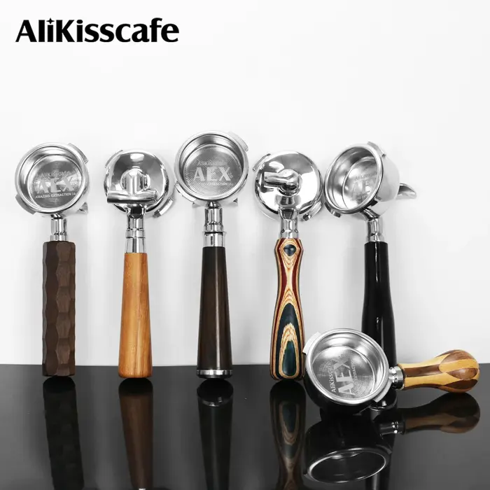 Porte-filtre à café 58MM pour Gaggia Classic Pro Baby Double Spout Kit Accessoires pour machine à expresso Outil de