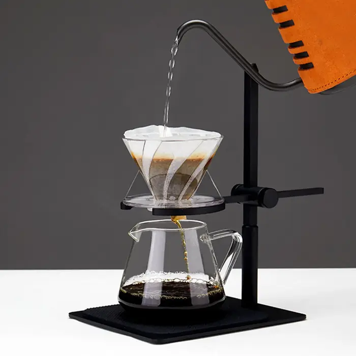Support de filtre à café rétro infusé à la main