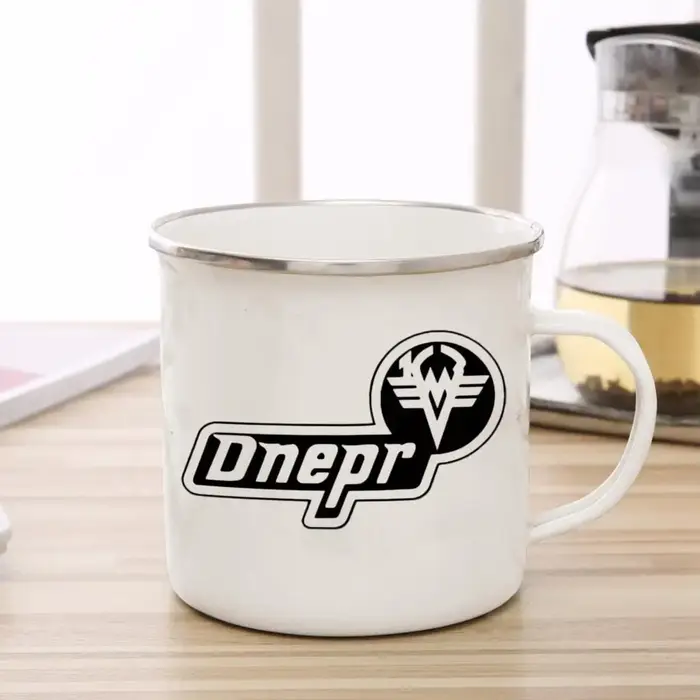 Dnepr tasse en émail café thé mignon petit déjeuner Dessert lait