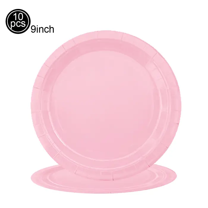 Assiettes en papier de 7 pouces