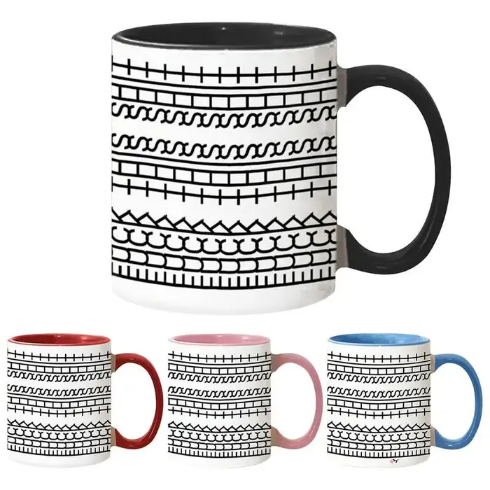 Tasse en céramique, tasse à café sûre au micro-ondes