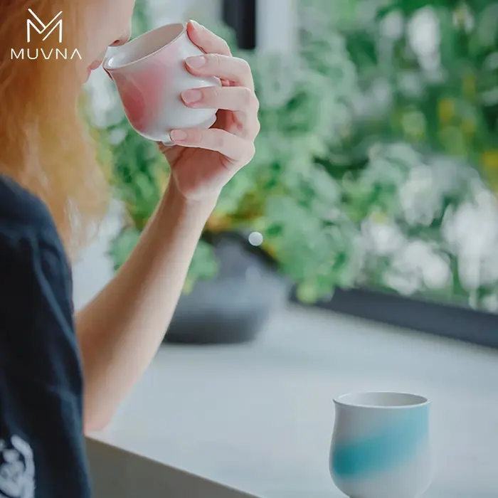 Tasses à café MUVNA Premium/Ensemble de tasses à café/Pour café