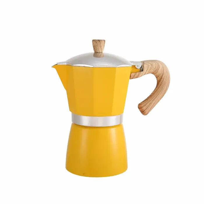 Cafetière moka italienne manuelle en alliage de Style dinde, 150ml