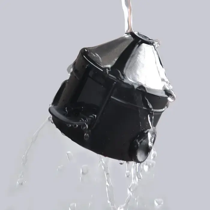 Filtre à café pliable portable en acier inoxydable