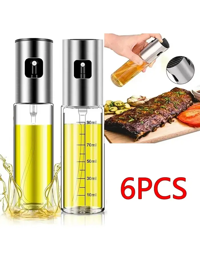 Pulvérisateur d'huile en verre pour la cuisine