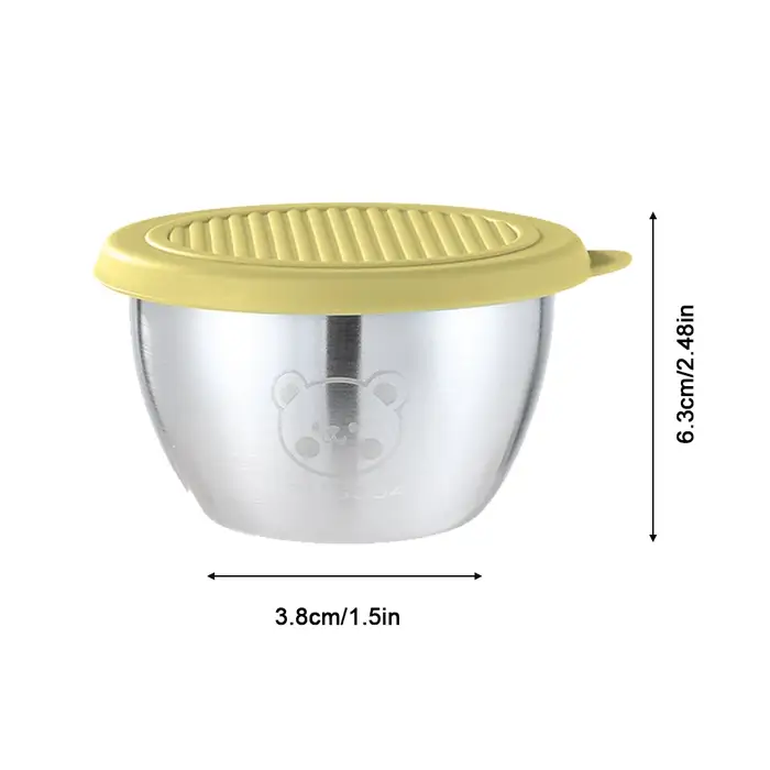 Tasse à Sauce Portable pratique en acier inoxydable