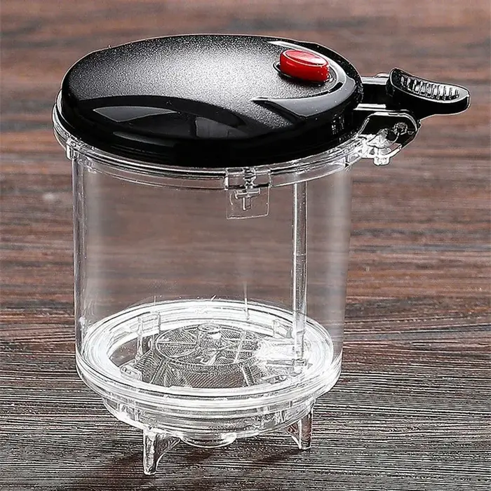 Presse pour filtrer la tasse à thé en verre résistant à la chaleur