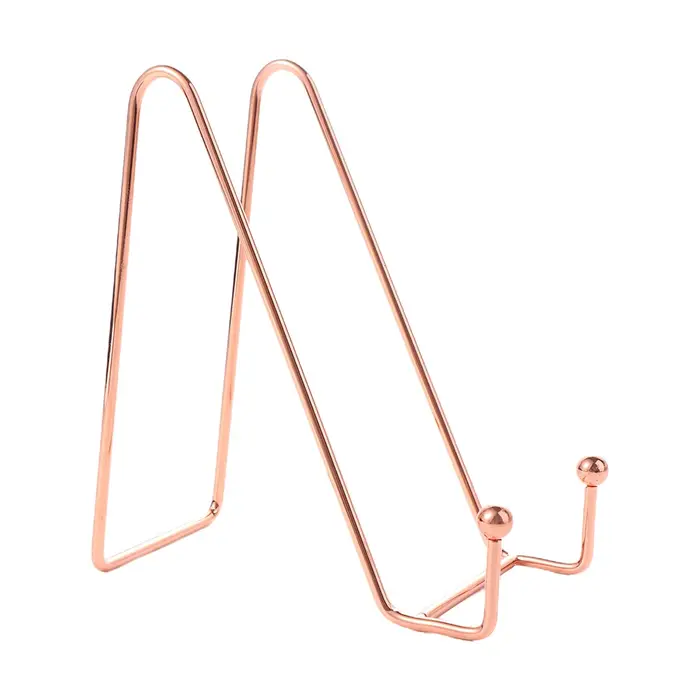 Support de Présentation Décoratif pour Assiettes et Plats en Métal – Présentoir de Table pour Objets Artistiques