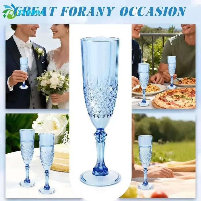 ● Gobelet à Champagne Transparent