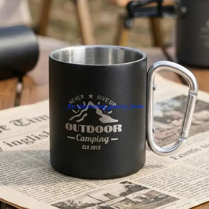 Tasse Camping isolée à Double couche 652D