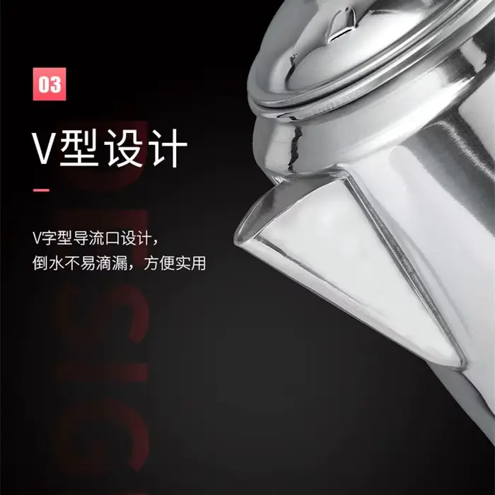 Aixiangru Percolateur à café en aluminium