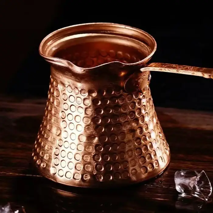 Cafetière turque à long manche