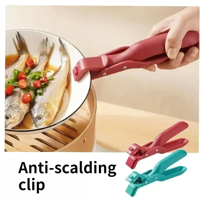Pinces anti-brûlure pour assiettes et plats de cuisine