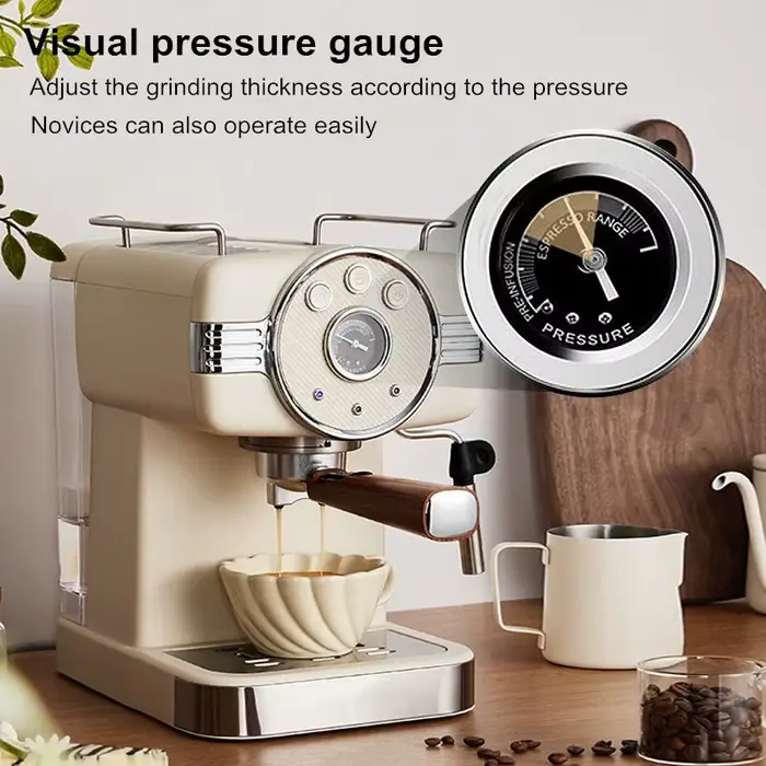 Machine à café expresso semi-automatique pour la maison et le bureau