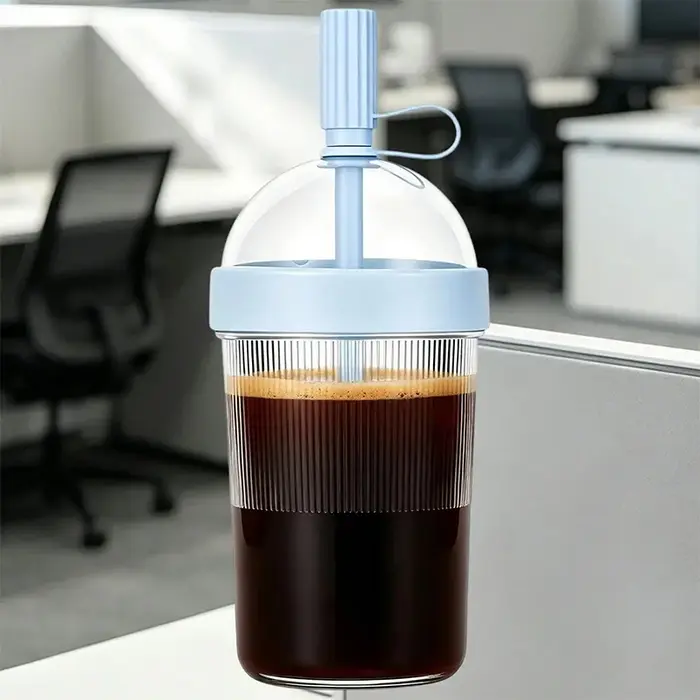 Tasses à café réutilisables avec couvercles
