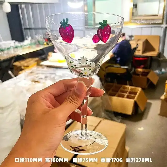 Verres à vin Margarita créatifs de 270ml