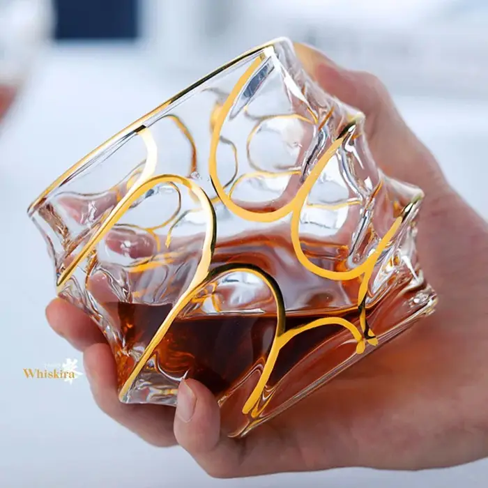 Ensemble de gobelets en verre à whisky