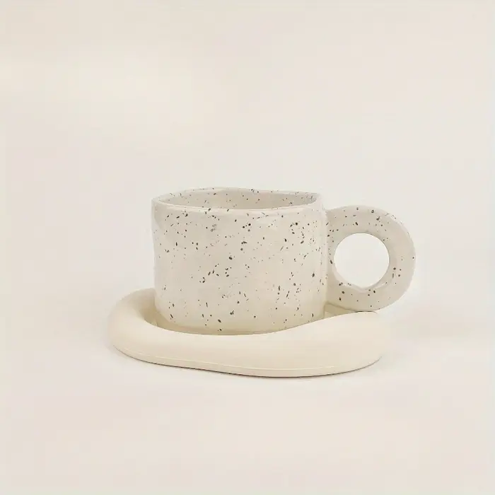 Sous-verre Cloudy Cup - Isolant en silicone souple pour tasses à café - Lavable à la main
