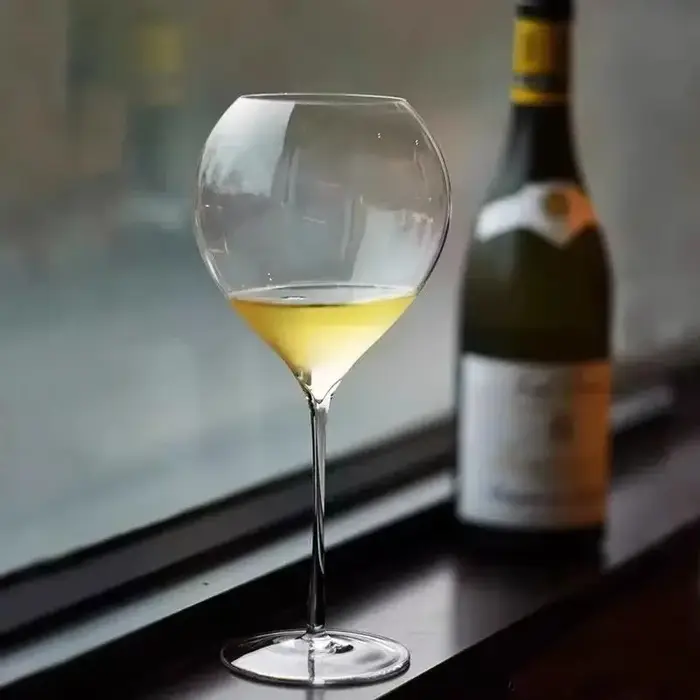 Verres à vin rouge transparents Ultra-fins de 600ml