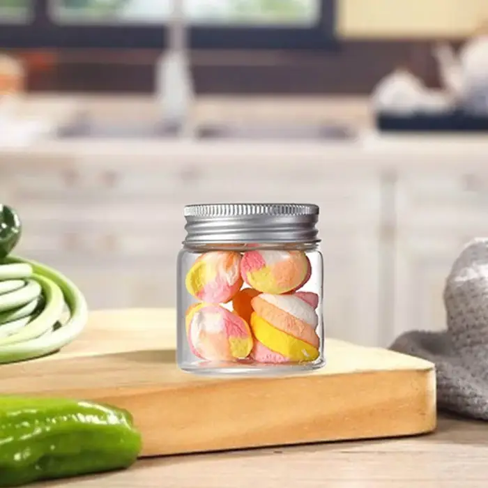 Petits pots en verre de 50ml
