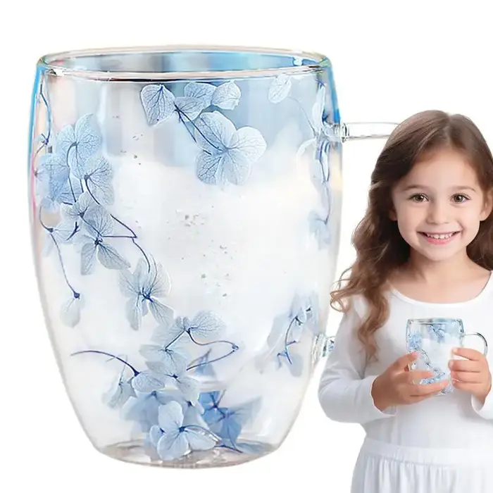 Tasse à café en verre à double paroi