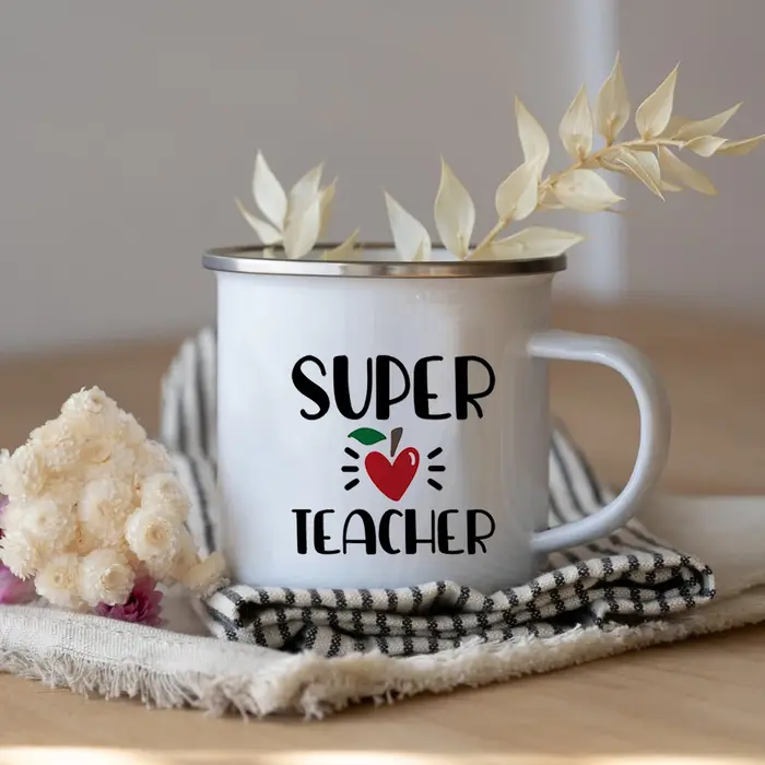 Tasses à café « Je suis professeur, quel est votre super-pouvoir » – Tasse à café pour professeur, t
