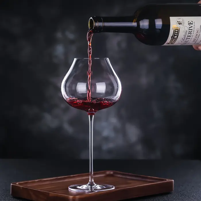 CRISON France haut de gamme bordeaux tasse cristal fait à la main extrêmement mince verre à vin arôme agrandir gobelet