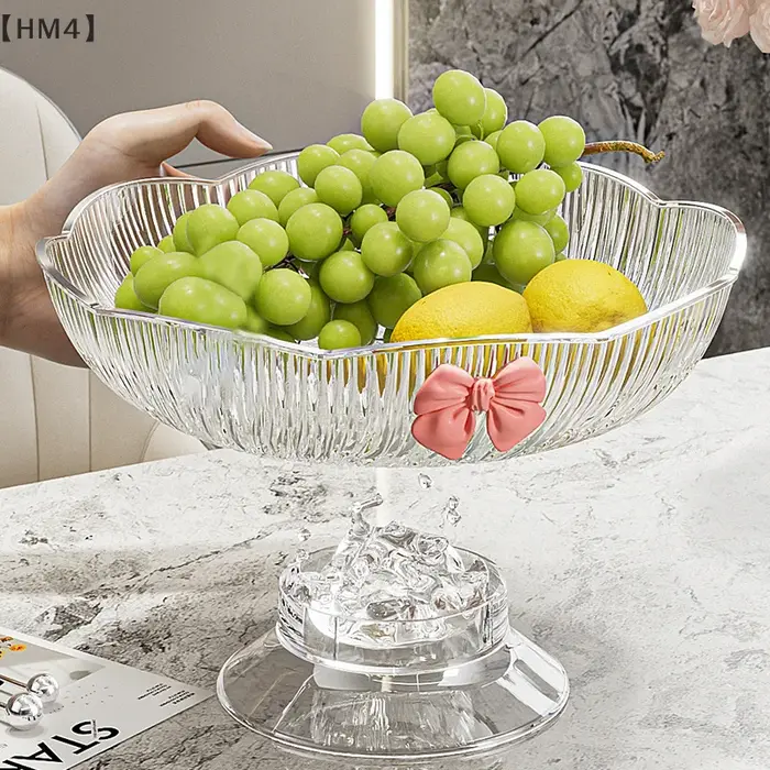 MaveraHM4、21Pc assiette de fruits de bonbons en plastique pour la maison Table basse plateau
