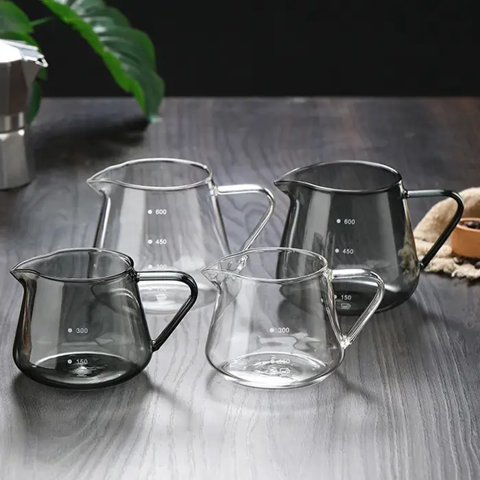 Cafetière en verre réutilisable