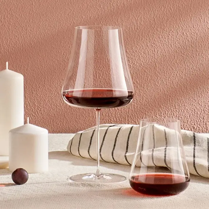 JINYOUJIA Verre à vin de Bourgogne volcanique de grande capacité 1000 ml