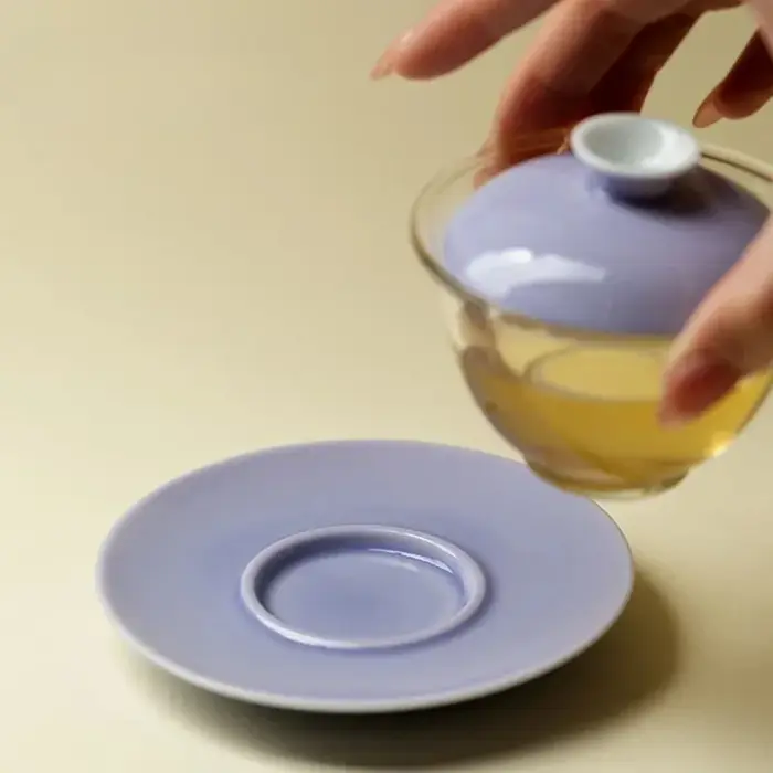 Gaiwan en verre céramique créatif