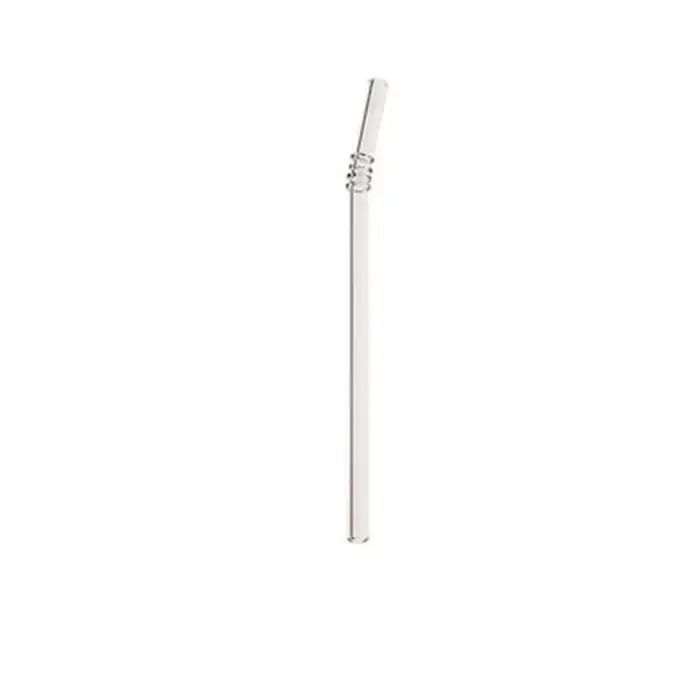 Pailles en verre réutilisables, paille à boire colorée, écologique, haute teneur en Borosilicate, Tu