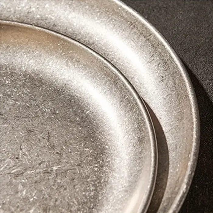 Assiettes en acier inoxydable 304