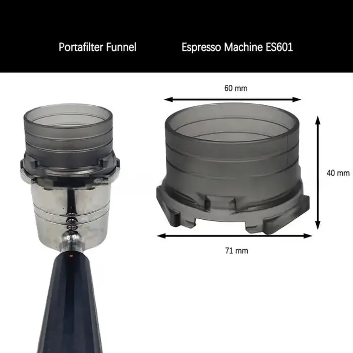 Entonnoir de remplacement pour porte-filtre Ninja Luxe, accessoires de café, entonnoir pour Machine 