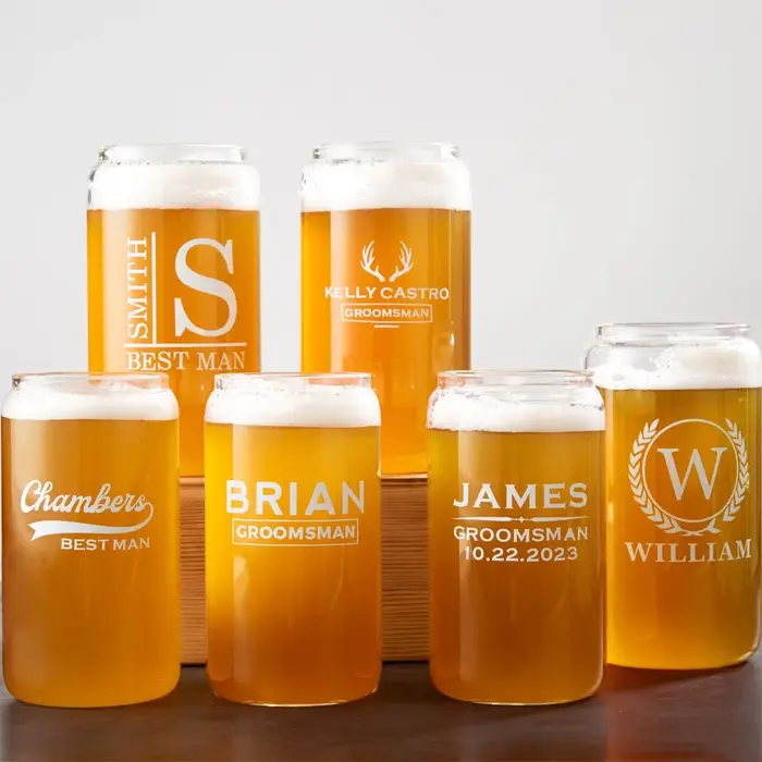 Standard de bière personnalisé pour la fête de mariage