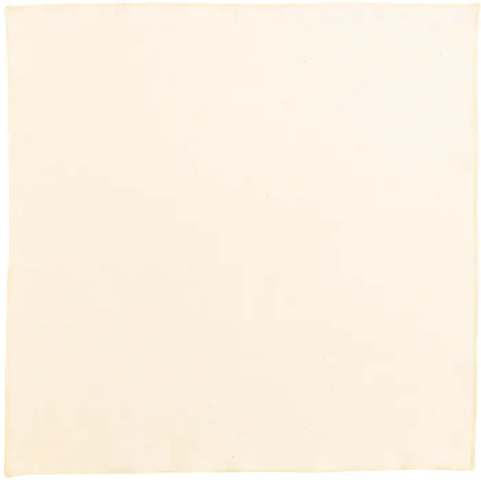 Serviette de table recycle Yuna Ivoire 50 x 50