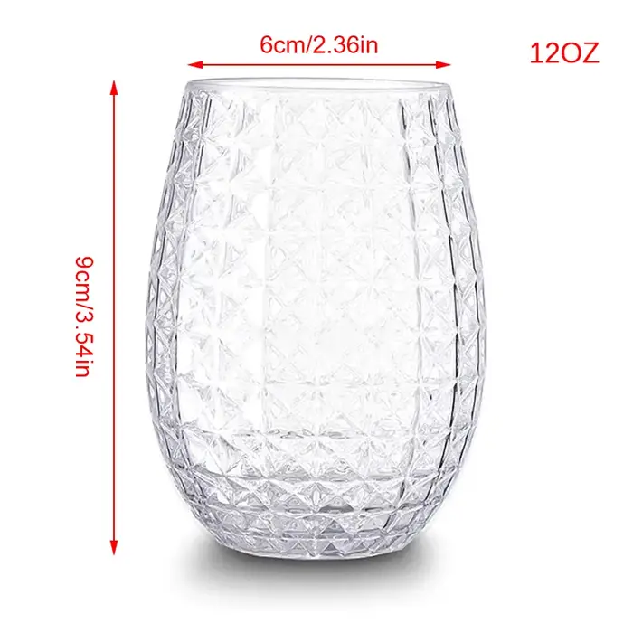 Verres à vin de 12 oz, verres à whisky