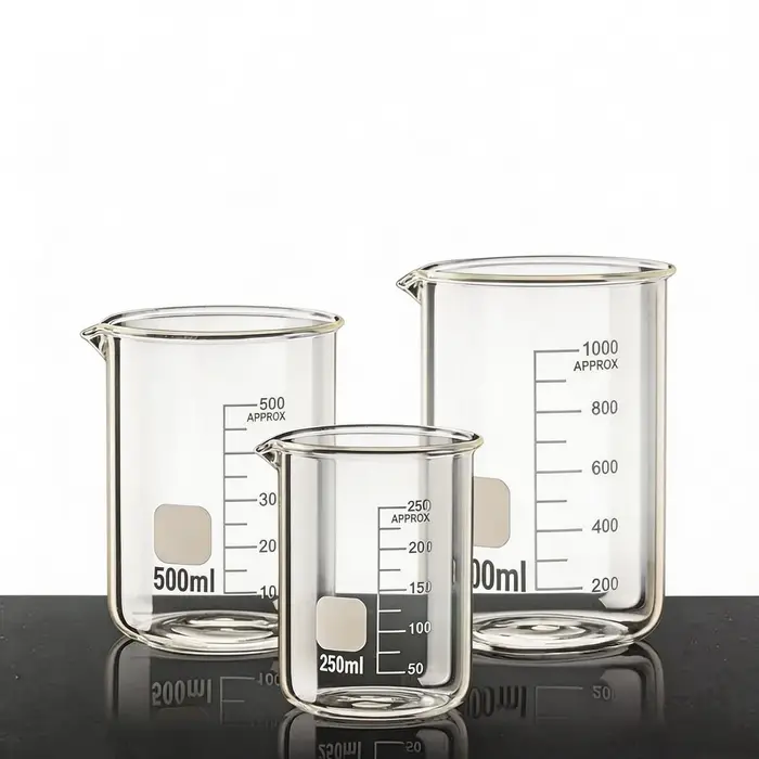 Tasse à mesurer en verre borosilicate YWDL avec échelle graduée