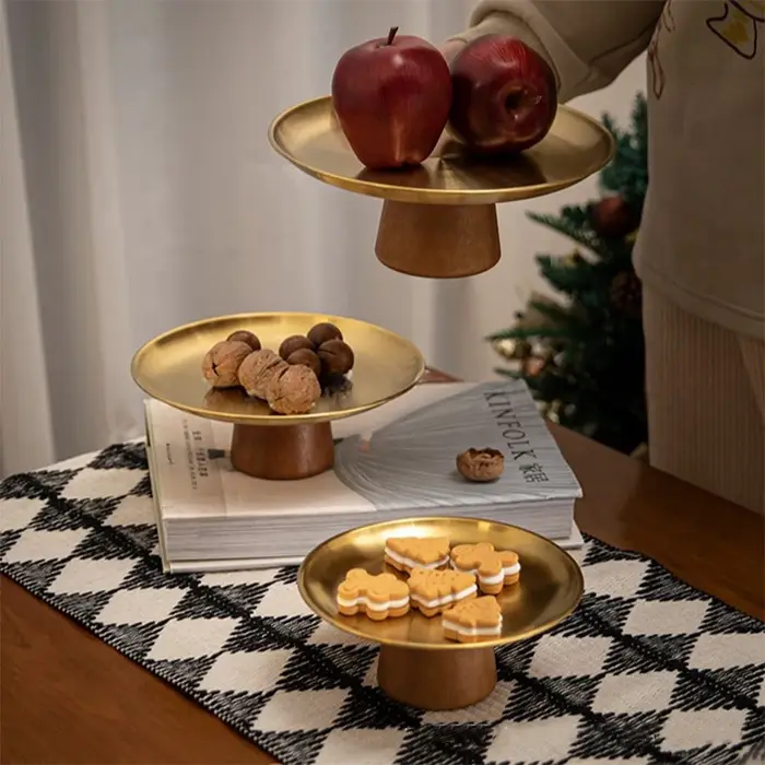 Assiettes de Table en acier inoxydable